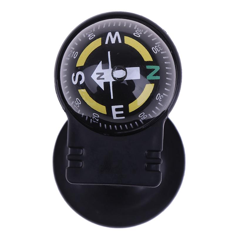 1 Pièce Boussole de Voiture en Forme de Boule de Navigation à Rotation à 360 Degrés Avec Ventouse
