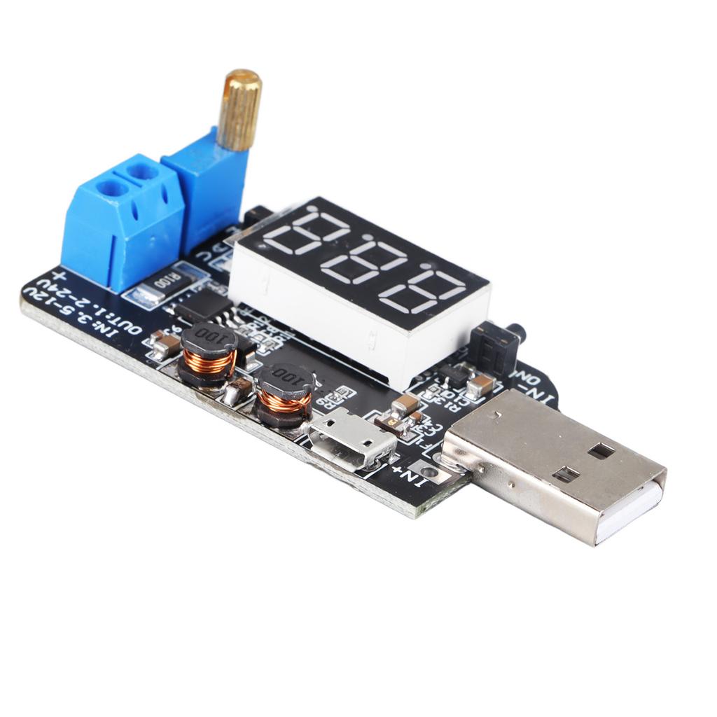Modul Alimentare USB 5V la 3.3V 9V 12V 18V 24V Protecție la Suprasarcină Modul Convertor Buck Boost