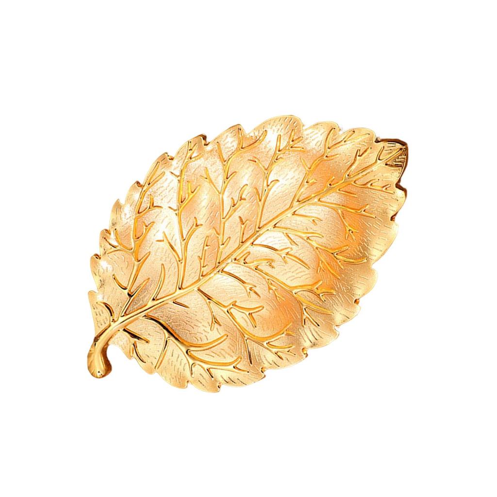 Leaf Shape Serving Tray Decorative for Appetizers Bathroom Kitchen Large