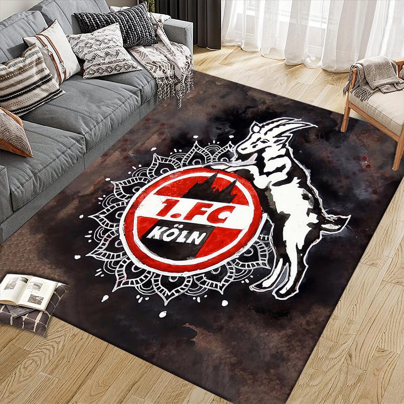 1. FC Köln flaneļa raksta kvadrātveida