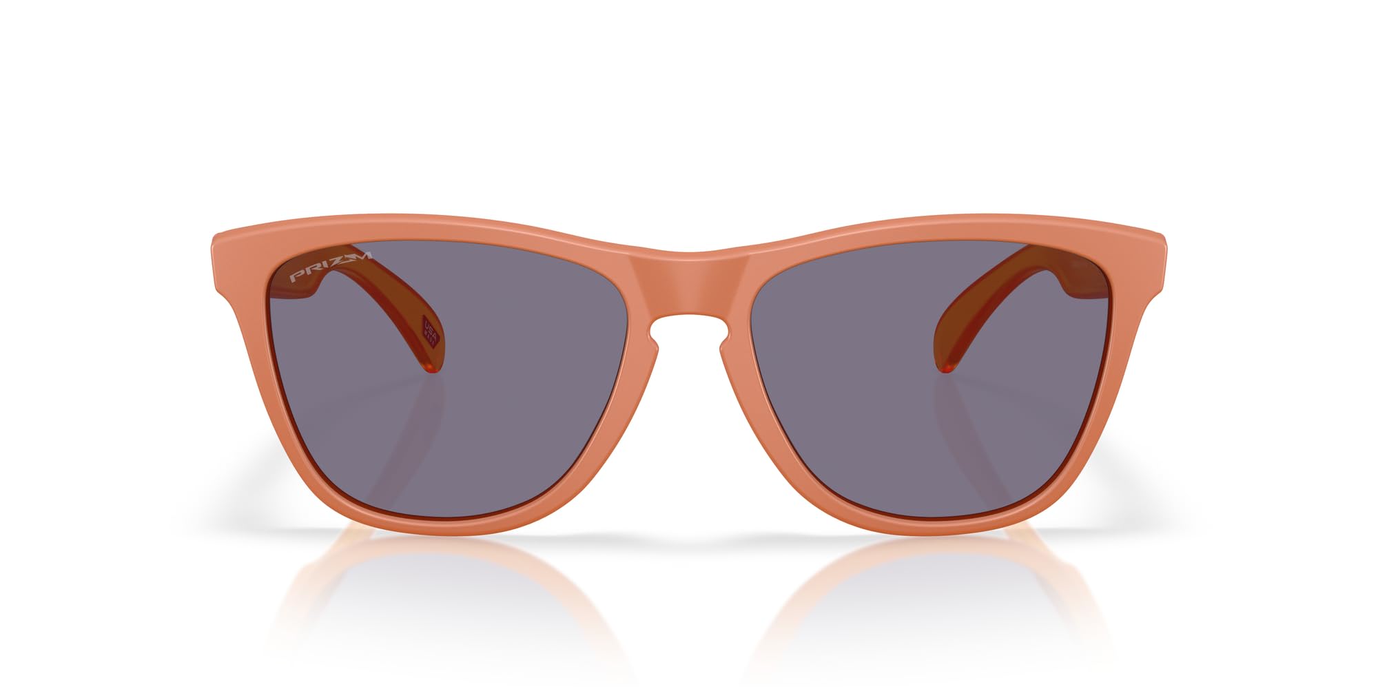 Oakley Sunglasses 0OO9245 FROGSKINS 9245E754 Matte Ginger Prizm Grey Polarized [Oakley] (A)