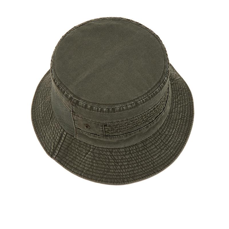 Fischerhut Herren Sommer Netz Atmungsaktiv Eimerhut Retro Outdoor Sonnenschutzhut