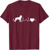 Bavarian Mountain Sweat Dog Heartbeat Hunting Dog BGS T-Shirt