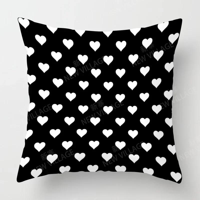 Nordic Fall Home Decor Autumn Throw Pillow Case Sofa Cushion Cover Modern