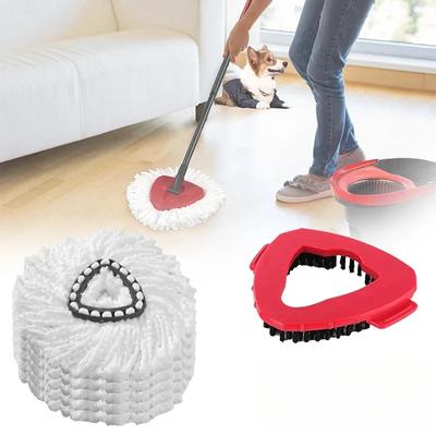 Do O-cedar i Vileda EasyWring System z 1 zbiornikiem Zmywalna nakładka na mopa Trójkątna obrotowa głowica mopa Podstawa Szczotka do szorowania Mop Głowica mopa Akcesoria