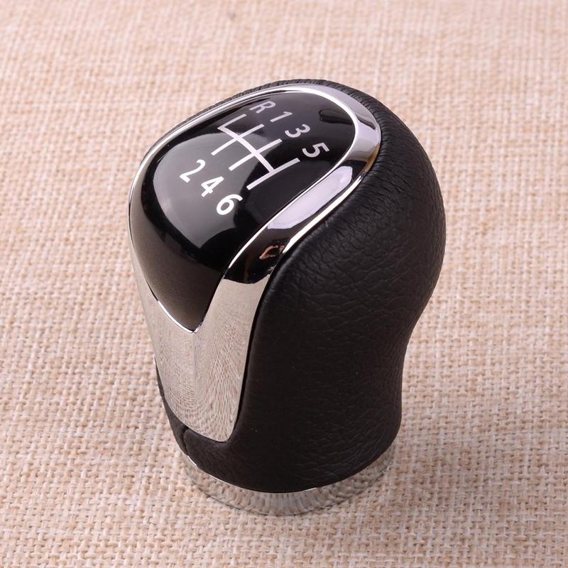 6 Speed Gear Shift Shifter Knob Fit for Nissan Qashqai J11 X-Trail T32 2016 2017