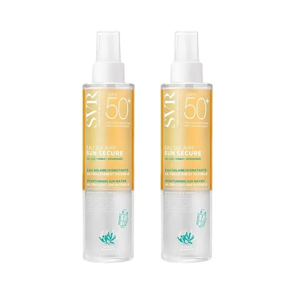 SVR Sun Secure Hydrating Sunscreen Water SPF50+ 200ml 2pcs