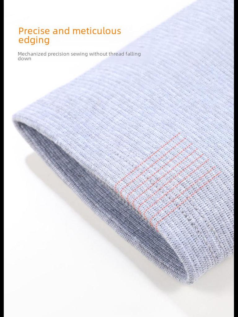 Thickened Winter Rabbit Fur Knee Pads for Warmth and Comfort