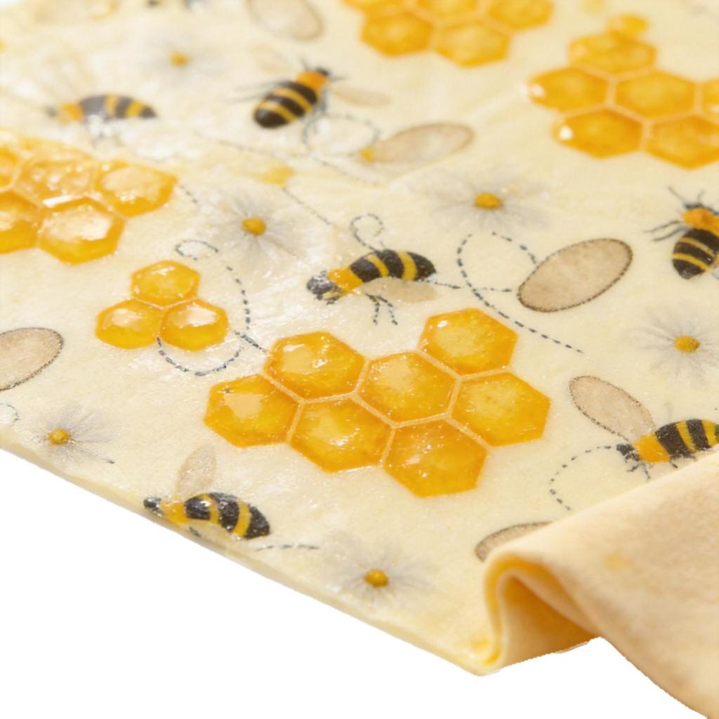 Beeswax Food Wrap Roll - Degradable & Food Grade for Preserving Fruits and Vegetables