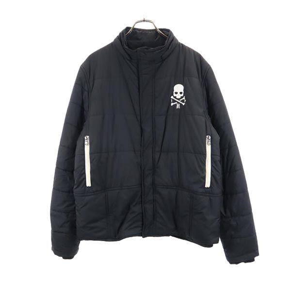 

HYDROGEN Nylon Long sleeve Batting jacket XL Black series logo Men s Used