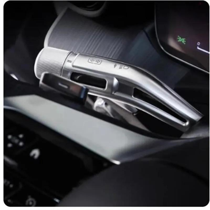 2025 Hot Racing Grills Steering Wheel Shift Lever Wiper Rod Trim Cover Car Accessories For Mercedes Benz C E GLC S EQE EQS SL Cl