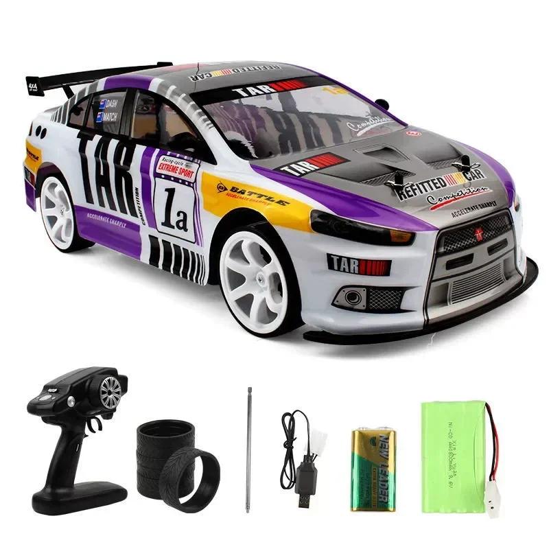 Wltoys 1:10 4Wd 70Km/H Rc Drift Car Drifting Wheels Anti-Collision Off-Road High Speed Cars Off Road 4×4 Toys Car With Battery