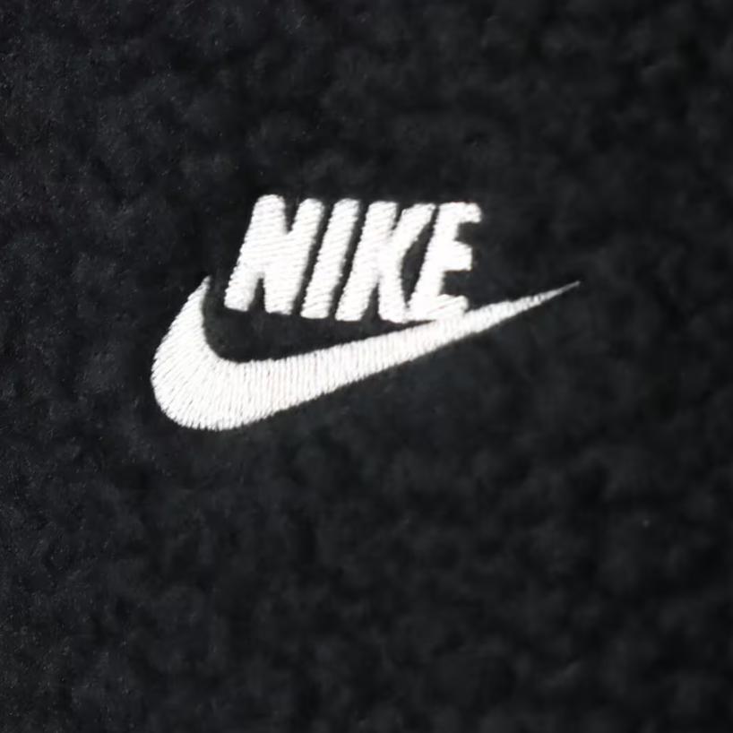 Nike Club FW25 Sherpa Coaches Therma-FIT Locker Fit Letter Langarm Fleecejacke Unisex Jacken HV1430-010