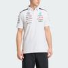 Adidas Mercedes - AMG Petronas Formula 1 Team Striped Short Sleeve Polo Shirt Men tops KE5524