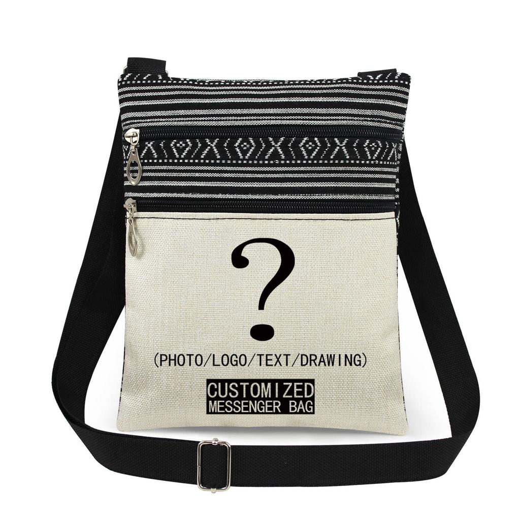 Women's Crossbody Bag Oil Painting Creative Shoulder Bag