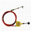 1 set Graafmachine Gemodificeerde Duw-trek Handgas Kabel Controller Afslag Handvat Goud