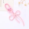 Fashion Bowknot Keyholders Lovely Bows Keychain Metal Keyrings Creative Bag Charm Handbag Charm for Women Girls