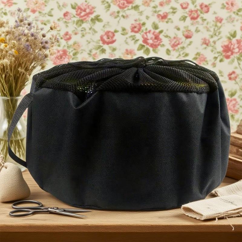 

RV Water Hose Storage Bags Oxford Cloth Mobile Trailer Water Pipes Mesh Top Carrier Bag Foldable Garden Irrigation Organizer CN