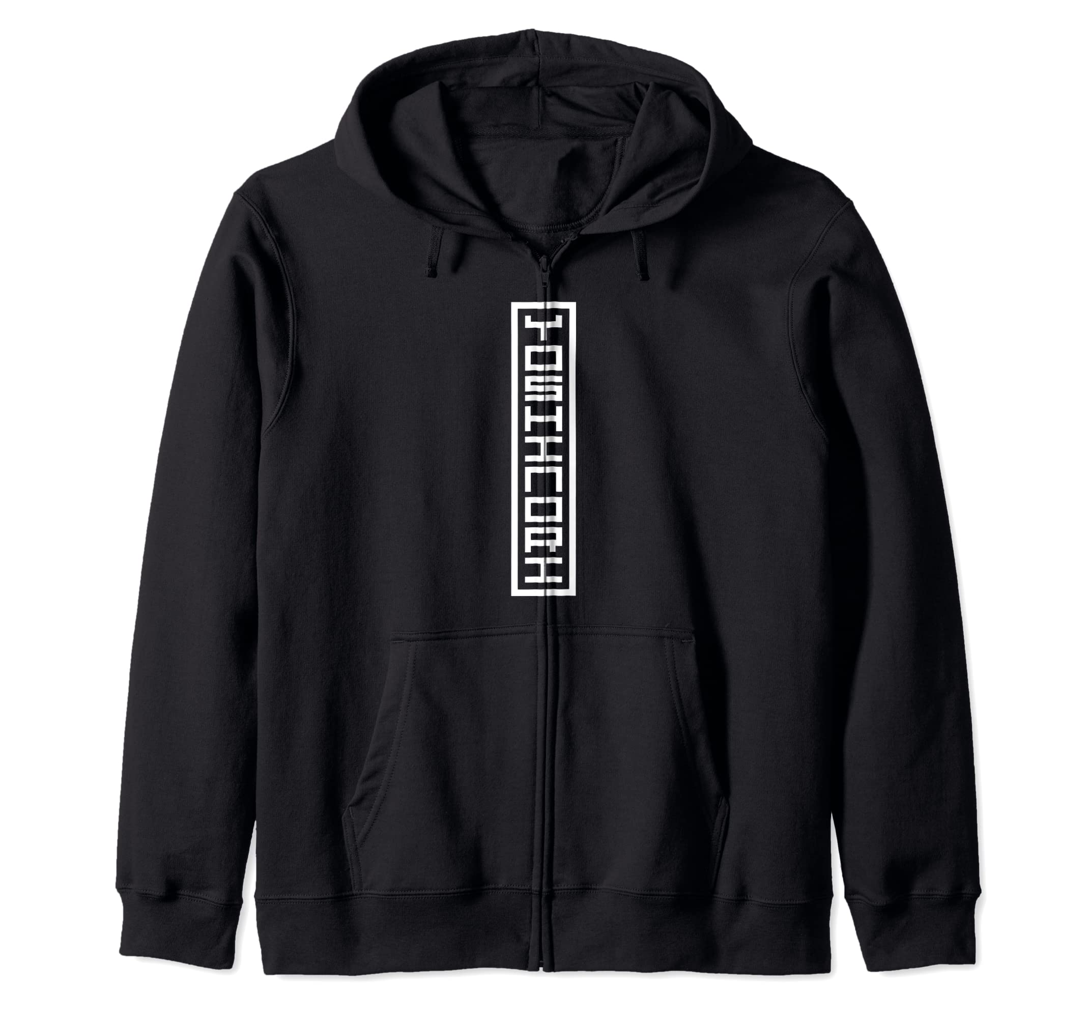 

Japanese name Yoshitoku Kan signature style zip hoodie