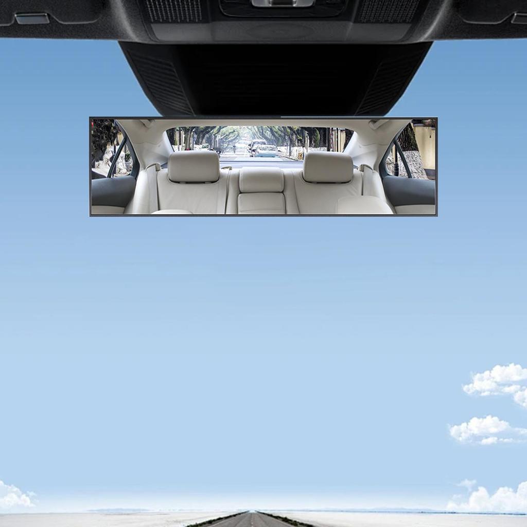 Panoramic Car Rear View Mirror Clip on Blind Spot Extender Universal Rearview Mirror for Car SUV Truck Interior Safety Use