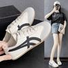 Yellow Dexun Shoes Women's Shoes 2025 New Popular Summer Super Fire Forrest Gump Shoes Versatile Flat-bottomed Casual Sports Shoes