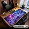 Tree of Life Theme Custom Mouse Pad Personalized With Name Text Customized Desk Mat For Office Home Decor