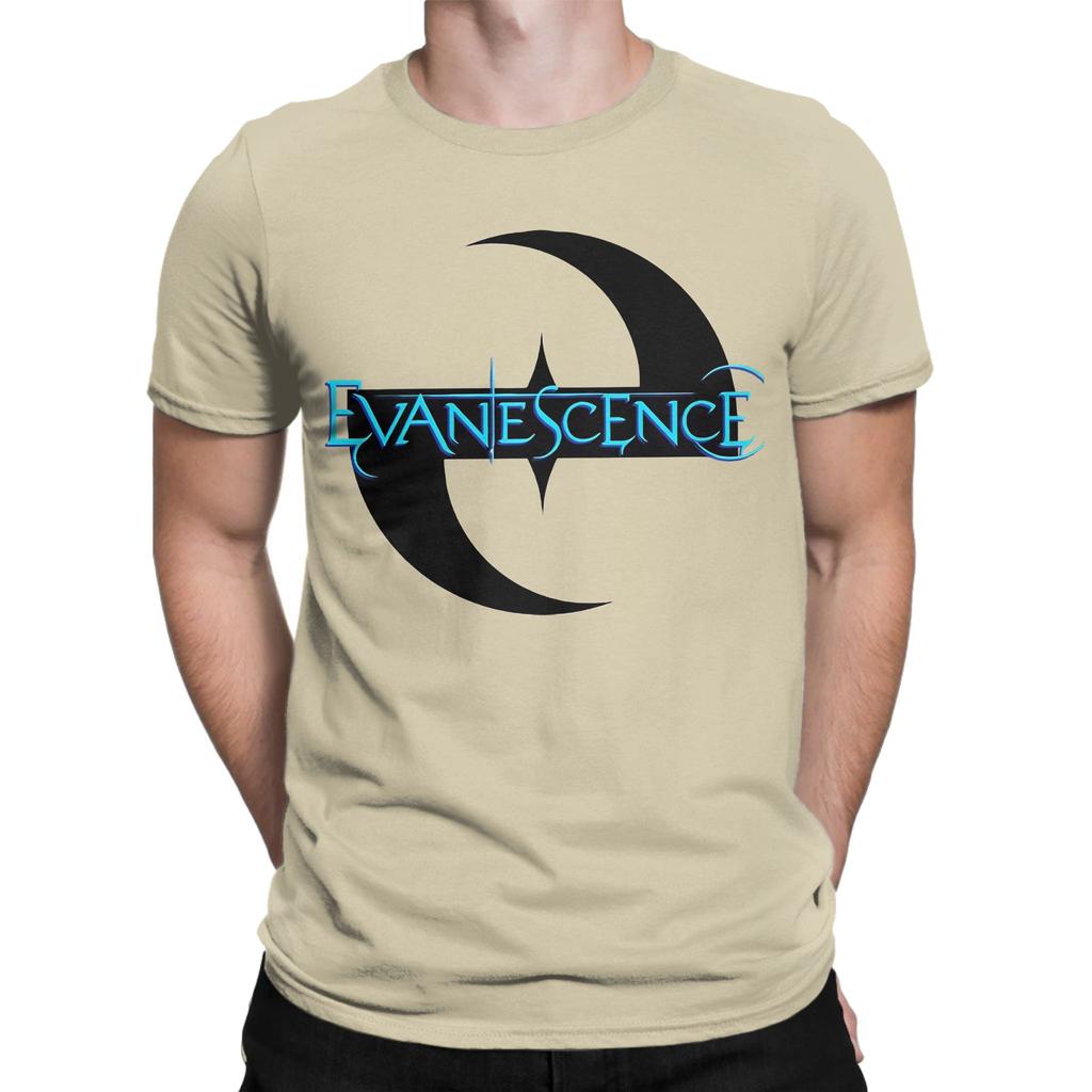 Evanescence Logo Classic Novelty 100 Cotton Tshirt Amy Lee Evanescence Tees Tops For Unisex