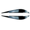 Glossy Black ABS Headlight Eyelids Eyebrows Trim Sticker for BMW 4 Series F32 F33 F36 F82 M4 2014-2020 Car Front Lamp Cover Tuning Accessories