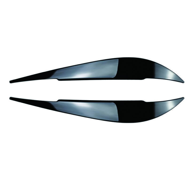 Glossy Black ABS Headlight Eyelids Eyebrows Trim Sticker for BMW 4 Series F32 F33 F36 F82 M4 2014-2020 Car Front Lamp Cover Tuning Accessories