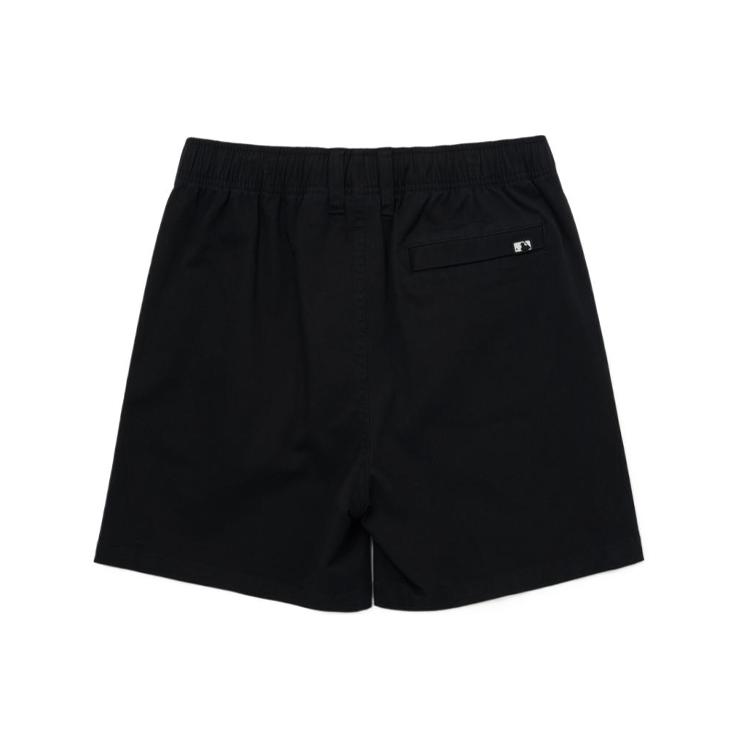 New MLB Casual Shorts Unisex Black 3ASMB0123-50BKS