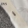 Jacket Overcoat Mid-length Hooded Design Faux Fur Women Outwear Coat for Winter Clothing
