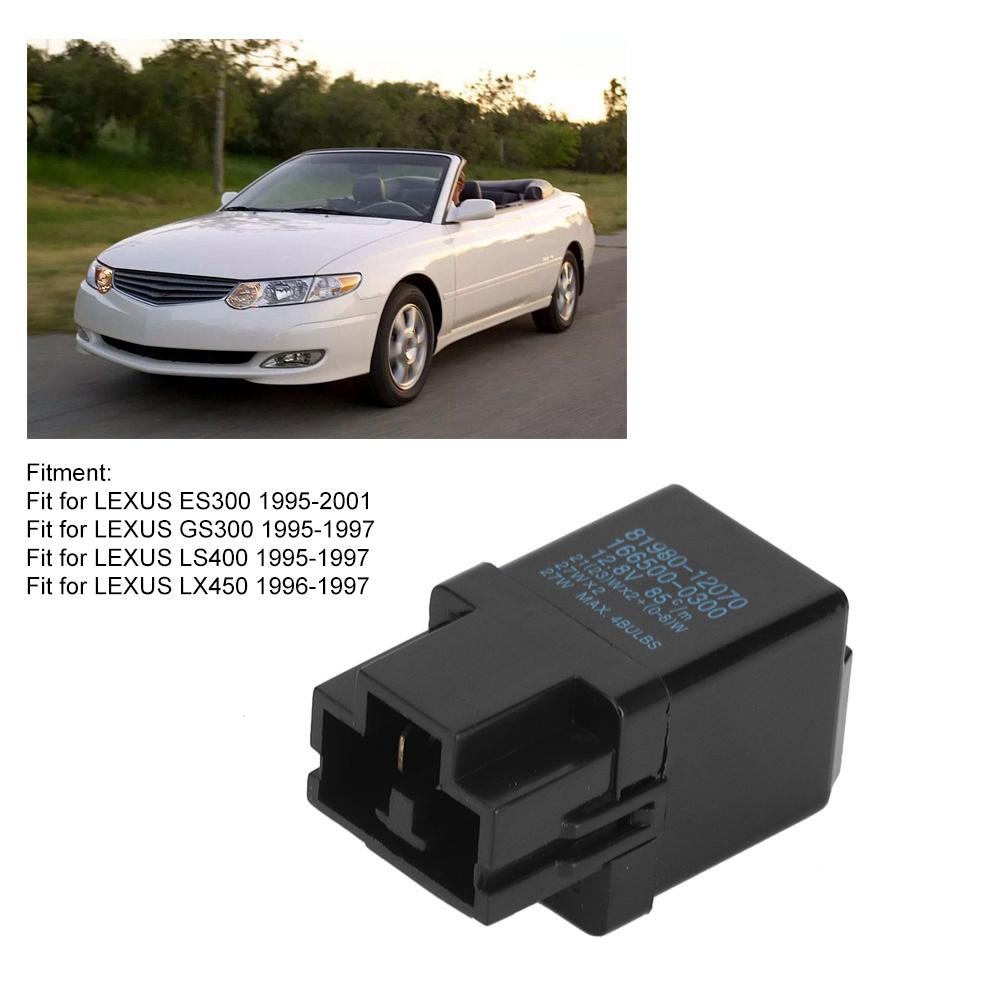 Car Flasher Relay Turn Signal Flasher Relay Turn Signal 81980-12070 Fit for Replacement Auto Accessory Relays 5