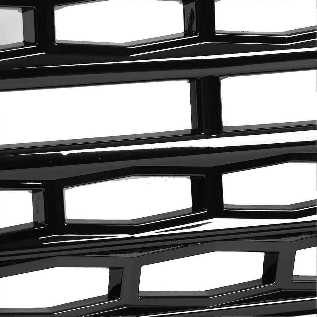 Glänzende schwarze Frontgrill im Adventure-Stil für Land Rover Defender 90, 110, 130 (1990 bis 2016)