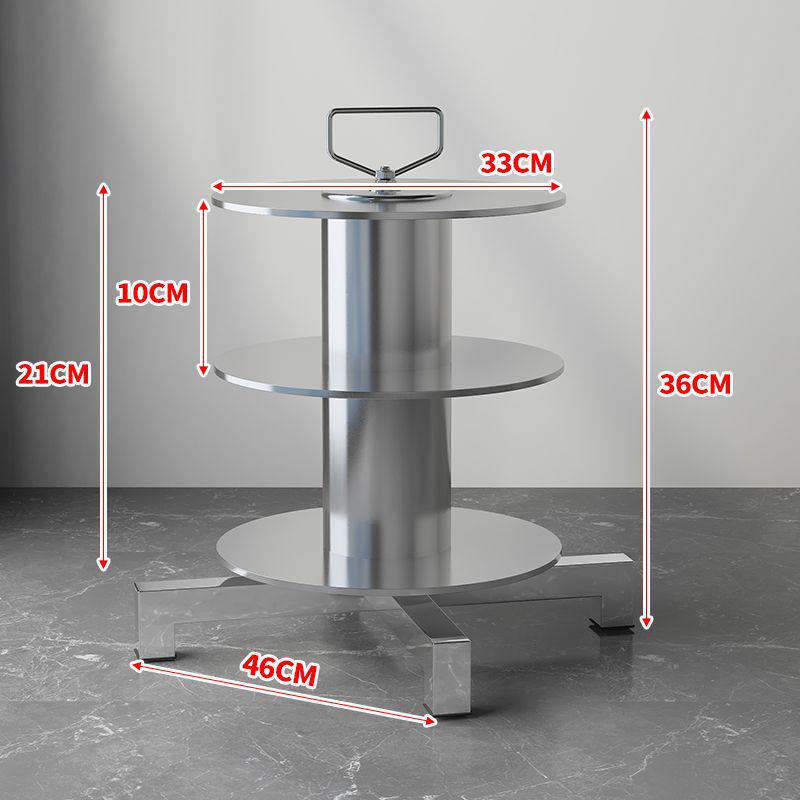 Supporto Dispenser Cavi Multi-Bobina a Velocità Regolabile - Supporto Antigroviglio in Acciaio Inossidabile per Elettricisti