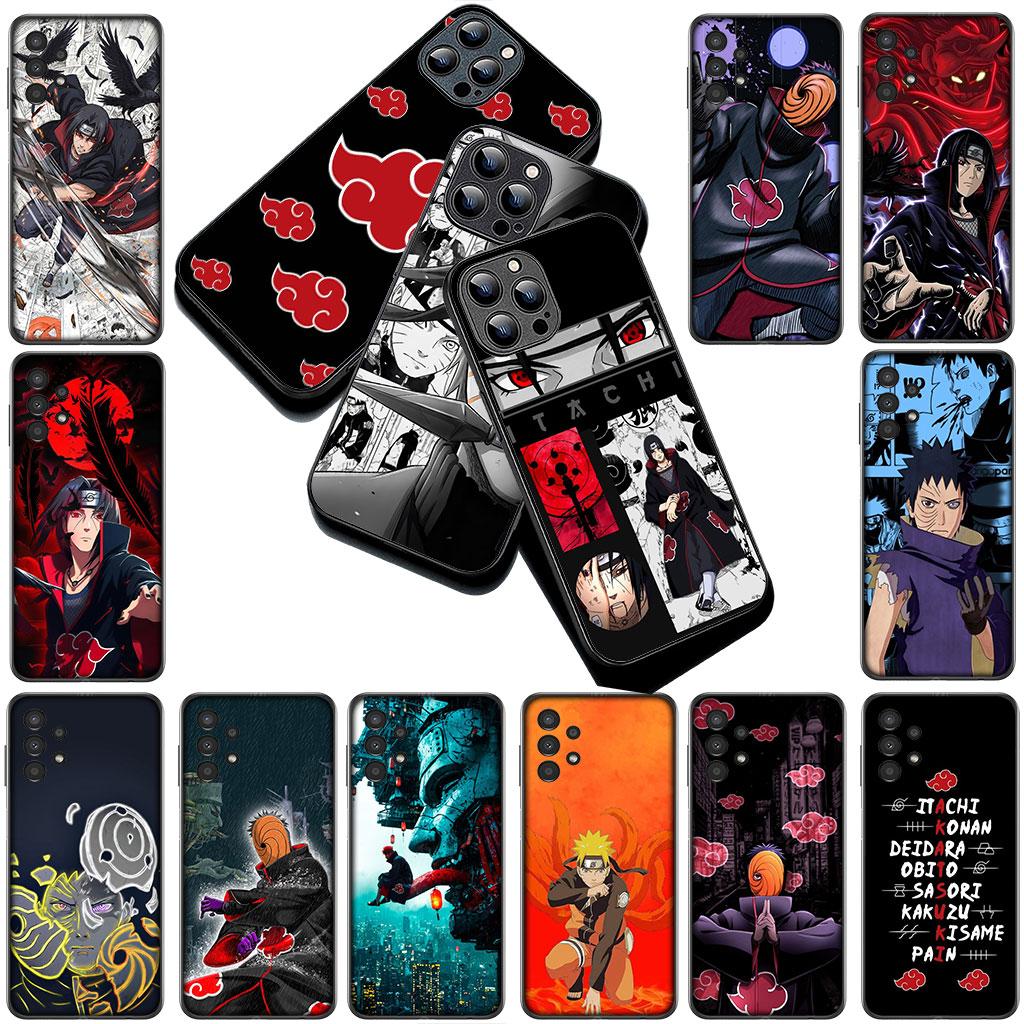 Obito Uchiha Itachi Tobi Akatsuki Narutos Phone Cover Case for OPPO A18 A16 A80 A40 A17 A15 A38 A78 A79 A54 A57 A58 A60 4G 5G
