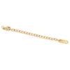 Elegant Tail Chain Extender 5cm Stainless Steel Tail Chain for Necklace Extensions Bracelet Lengthener Chain