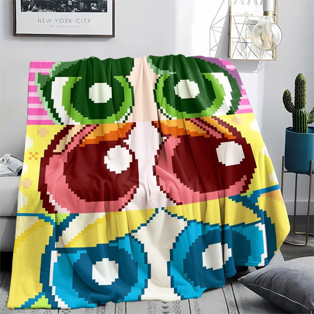 

Powerpuff Girls Cartoon pattern Flannel Blanket, High quality Comfortable for All Seasons, Home Decor, Warmth and Comfort, Perfect for Gifts. 80cm x 120cm