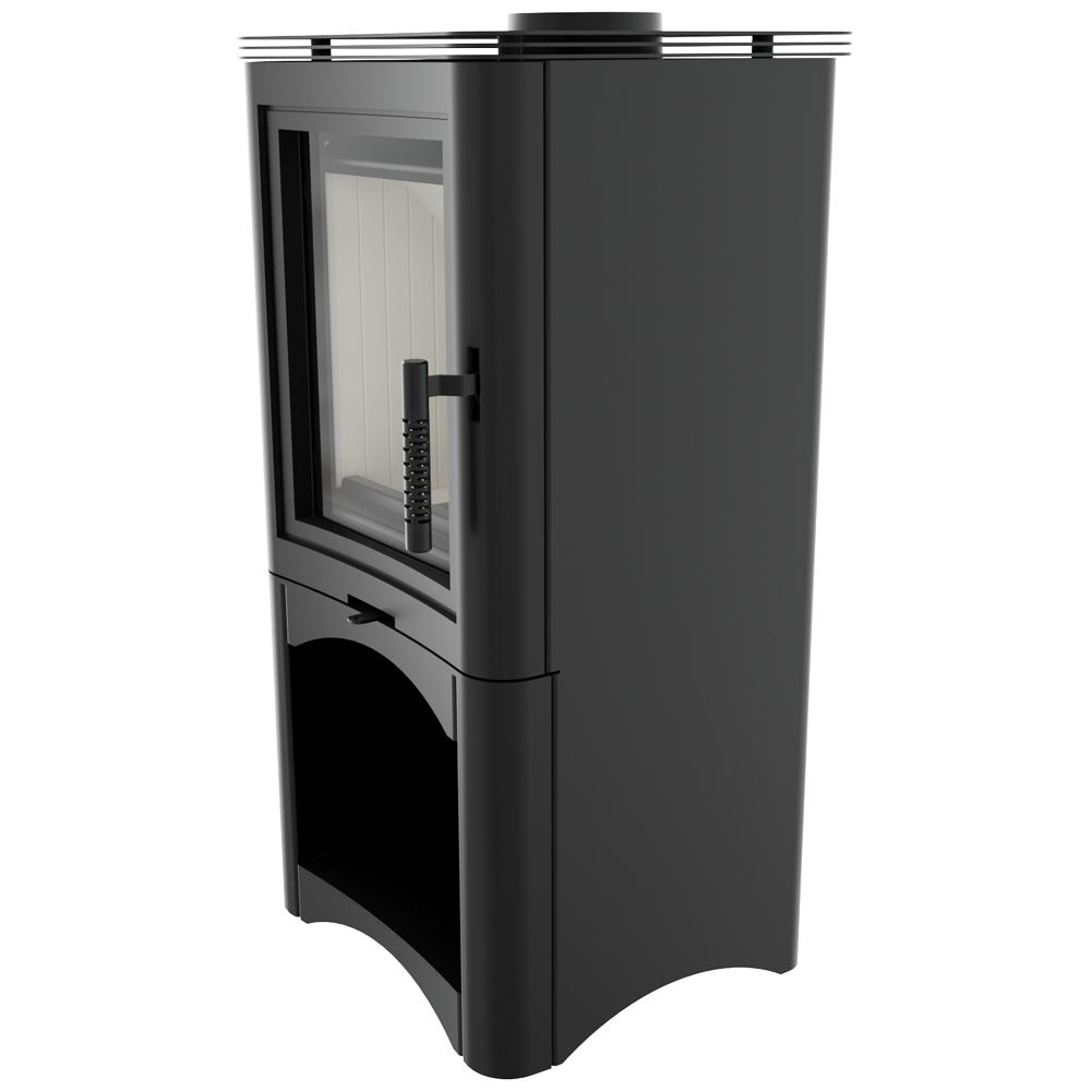 Wood Burning Steel Stove KRATKI K5 Ø 150 7 kW