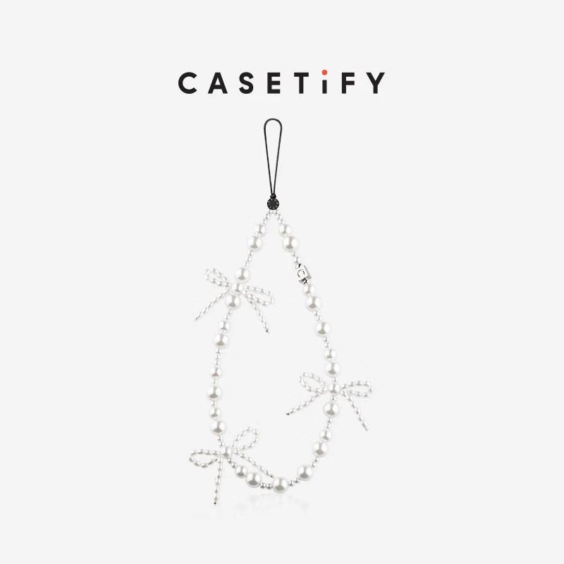 CASETiFY Snowflake Bow Phone Chain