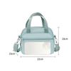 Multiple Compartments Women's Small Handbag Solid Color Handbag Large Capacity Shoulder Bags Crossbody Bag