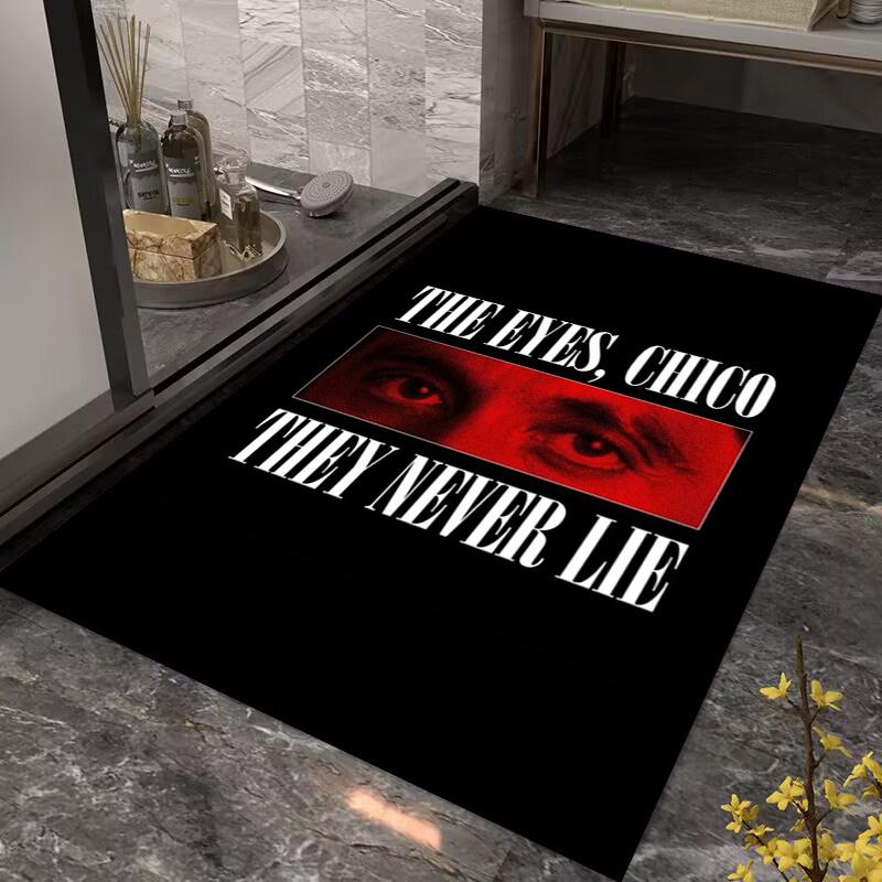 Eyes Reveal Truth Carpet Home Decor Living Room and Bedroom Mats Room Doormat Fashion