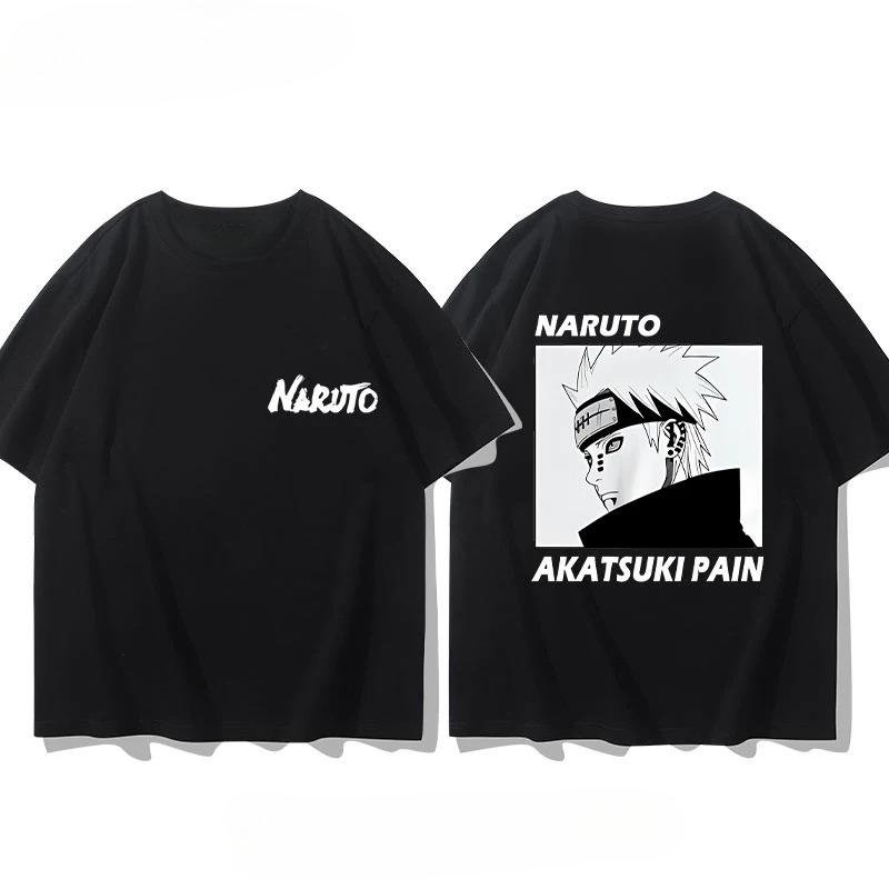 New Naruto Anime T Shirt Unisex Fashion Cotton High Quality Luxury Designer Tshirt Summer New Uzumaki Graphic Printed Tees Tops