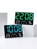 Large LED Wall Clock with Stand, Digital Multifunction GH9008