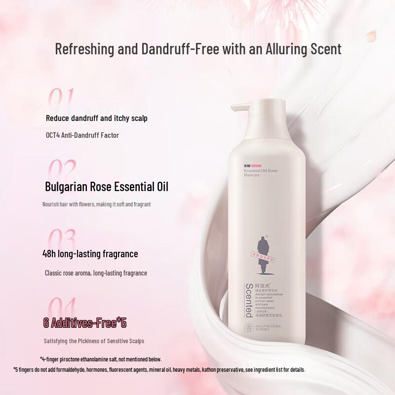 Adolph Anti-Dandruff Shampoo & Botanical Essence Conditioner Set