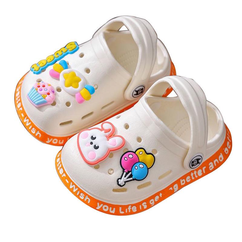 Eva Kids Cartoon Summer Sandals: Non-Slip, Hollow Out Design for Boys & Girls