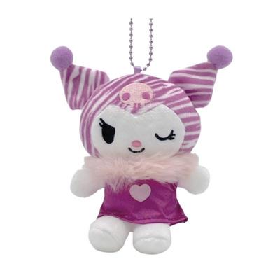 Nakajima Corporation My Melody Kuromi Collection de Peluches Kuromi Zèbre 208149-25 H13 x L7.5 x P6cm