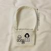 Hand Shake Cup Insulated Reusable Girl and Dog Beverage Cups Holders Canvas Coffee Tea Mug Bag