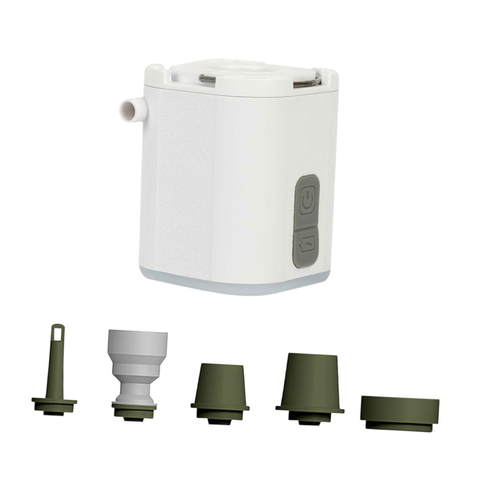 

Электрический воздушный насос для надувных изделий с портом Light Type C для спальных ковриков белый