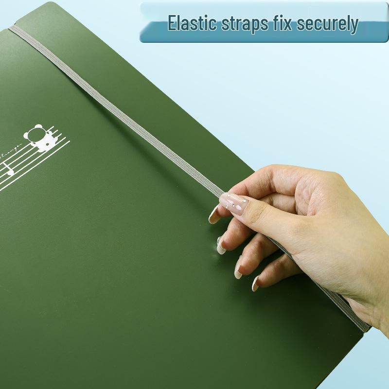 Refillable Multi-Layer Music Score Folder with Modifiable Annotations for Students