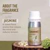 Aromahpure Jasmine Aroma Oil | 100ml Undiluted & Natural | Long-Lasting Scent for Aromatherapy, Candle & Soap Making, Diffusers
